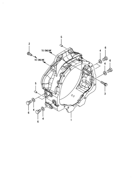 FLYWHEEL HOUSING (YM351A) FLYWHEEL HOUSING (YM351A)