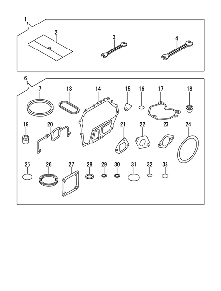GASKET SET & TOOL (L100N6-PEYT2YI) GASKET SET & TOOL (L100N6-PEYT2YI)