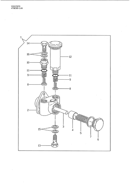 FEED PUMP (4TNE98-LAN) FEED PUMP (4TNE98-LAN)