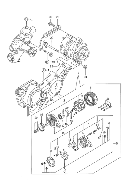 GENERATOR (3TNE78A-G2A)