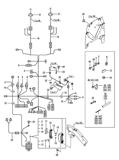 WIRE HARNESS (EX450(YANMAR))