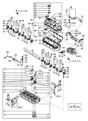 CYLINDER HEAD & BONNET (TNV) CYLINDER HEAD & BONNET (TNV)
