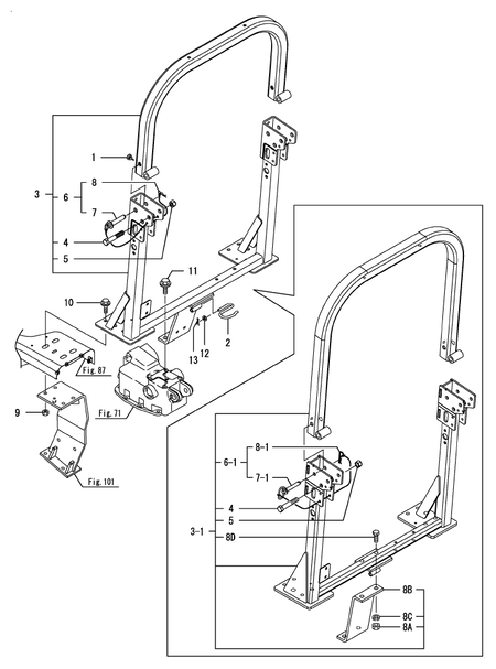 ROPS(2) (SX3100(YANMAR))