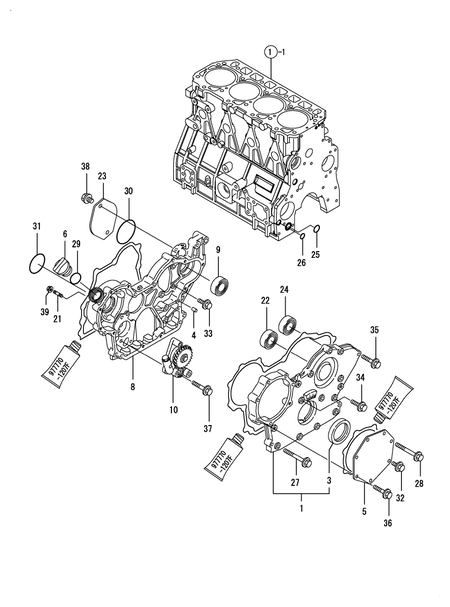 GEAR HOUSING (4TNE98-BQLS) GEAR HOUSING (4TNE98-BQLS)