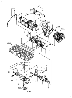 EXHAUST MANIFOLD (4TNV86CT-DWZ)