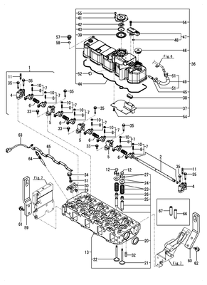 CYLINDER HEAD & BONNET (4TNV88C-XKITL)