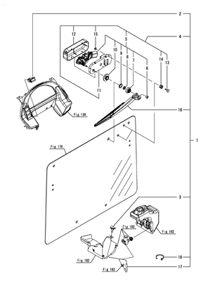 REAR WIPER(CABIN) (YT235Y)