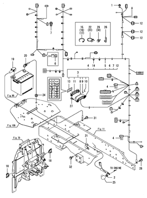 HARNESS (LX4100(YANMAR)) HARNESS (LX4100(YANMAR))