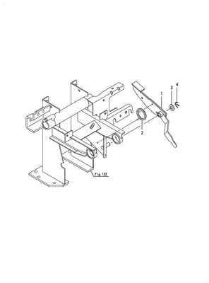 PARKING BRAKE LEVER (YM342A)