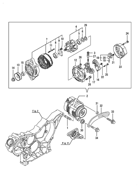 GENERATOR (3TNV88C-D7Y) GENERATOR (3TNV88C-D7Y)