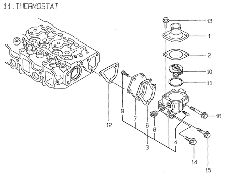 THERMOSTAT (4TN84E-RK) THERMOSTAT (4TN84E-RK)