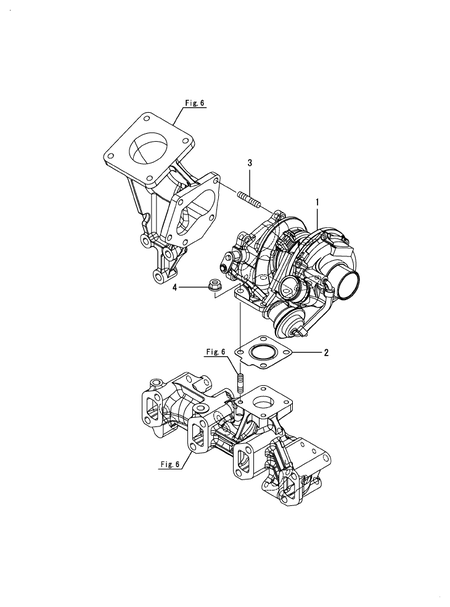 TURBINE (4TNV86CT-DTR)