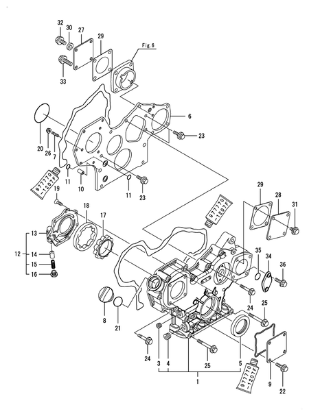 GEAR HOUSING (3TNV88-XKRY2C)