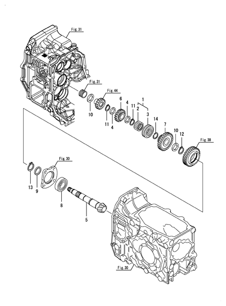 COUNTER SHAFT (SX3100(CCY))