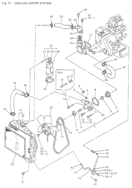 COOLING WATER SYSTEM (2T75U-N)