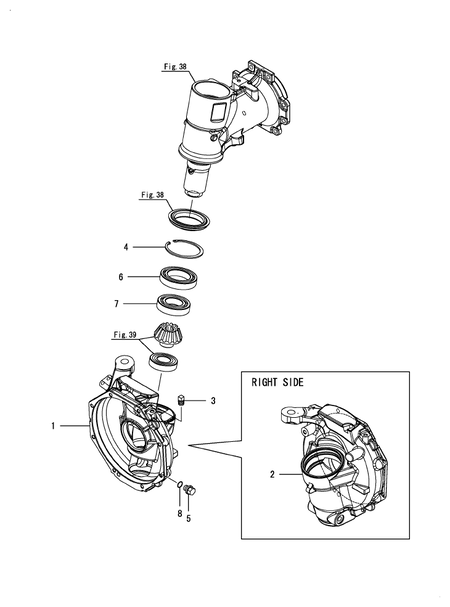 FRONT GEAR BOX (YM357A)