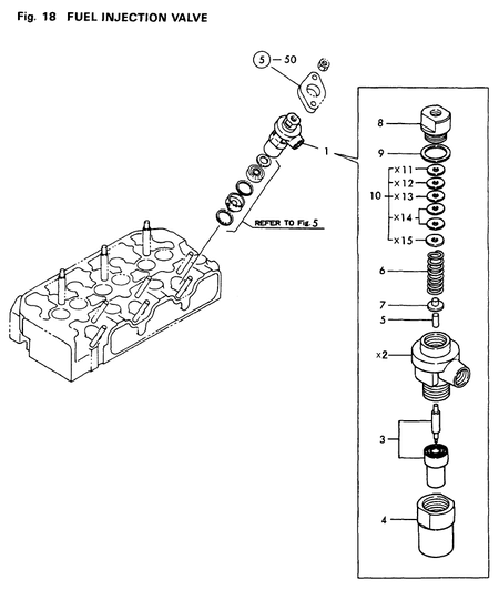 FUEL INJECTION VALVE (3T75HA) FUEL INJECTION VALVE (3T75HA)