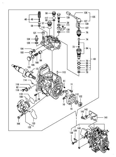 FUEL INJECTION PUMP (3TNV88-ZKRN(Q)(K)) FUEL INJECTION PUMP (3TNV88-ZKRN(Q)(K))