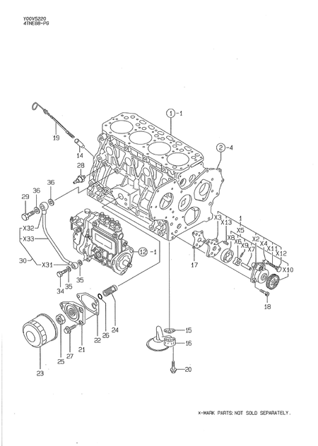LUB.OIL SYSTEM (4TNE88-PG)