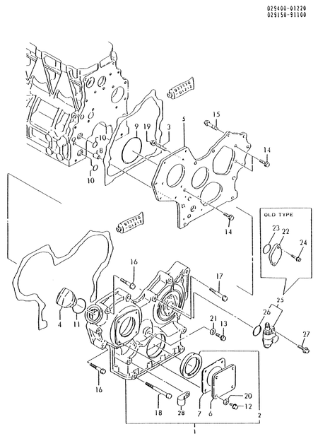 GEAR HOUSING (3TN84L-RFAVM) GEAR HOUSING (3TN84L-RFAVM)