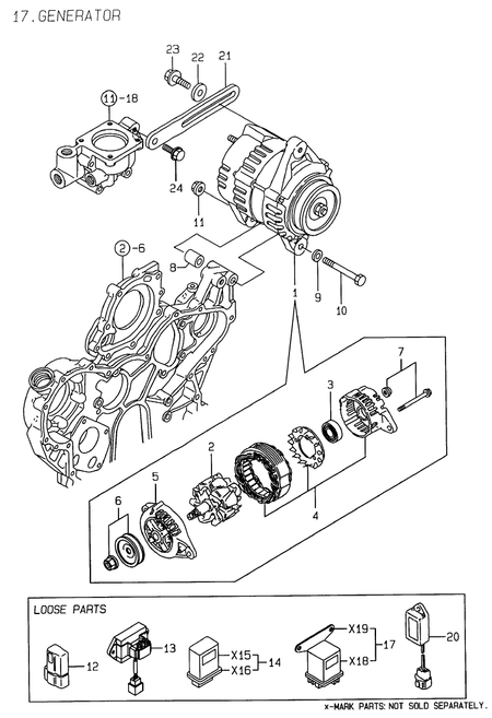 GENERATOR (4TNE106-GE)