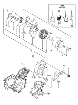 GENERATOR (3TNM68-AMW) GENERATOR (3TNM68-AMW)