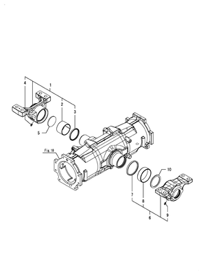 FRONT SUPPORT (LX4100(YANMAR)) FRONT SUPPORT (LX4100(YANMAR))