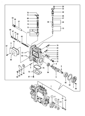 FUEL INJECTION PUMP (3TNV76-HGE) FUEL INJECTION PUMP (3TNV76-HGE)