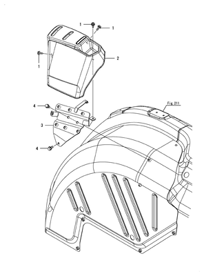 S.C.V. LEVER GUIDE (YM359A)