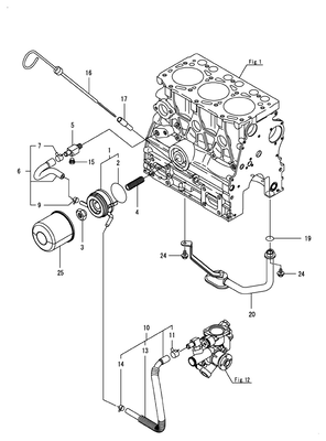 LUB. OIL SYSTEM (3TNV80FT-ZMYA) LUB. OIL SYSTEM (3TNV80FT-ZMYA)
