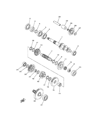 TRANSMISSION (YU700G(2018US))
