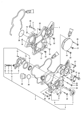 GEAR HOUSING (3TNV74F-SDSA) GEAR HOUSING (3TNV74F-SDSA)