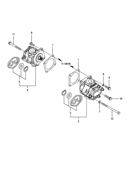 HYDRAULIC PUMP (YM357A-L)