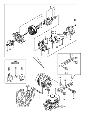 GENERATOR (4TNV98T-ZNSA2D) GENERATOR (4TNV98T-ZNSA2D)