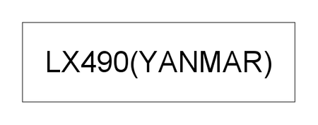 LX490 (YANMAR) LX490 (YANMAR)