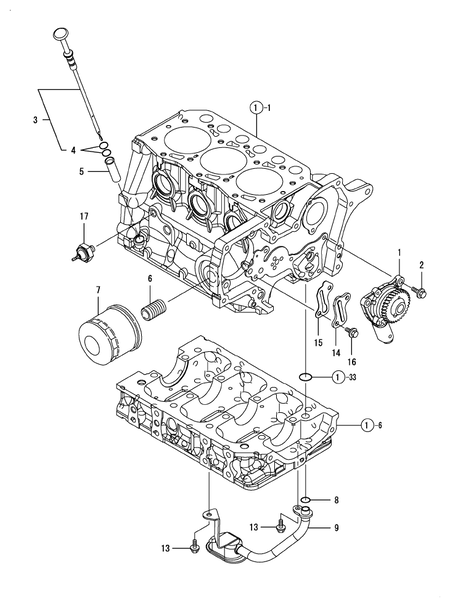 LUB.OIL SYSTEM (3TNM68-ASA)