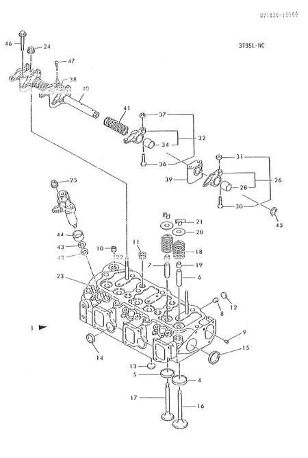 CYLINDER HEAD (4T95LT-NC)