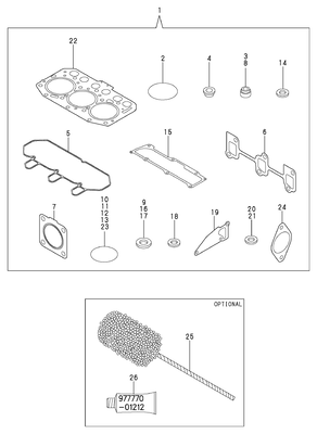 GASKET SET & TOOLS (3TNV70-ASA) GASKET SET & TOOLS (3TNV70-ASA)