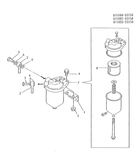 WATER SEPARATOR (4T95LT-NC)