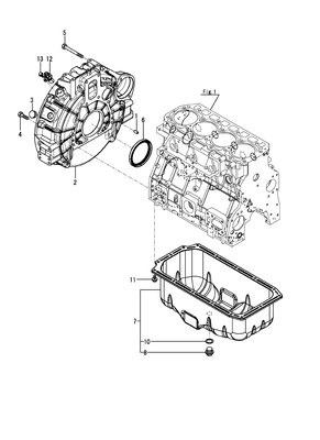 FLYWHEEL HOUSING & OIL SUMP (TNV) FLYWHEEL HOUSING & OIL SUMP (TNV)