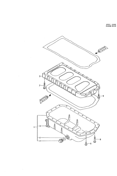 LUB.OIL SUMP (4TN82TL-RGB)
