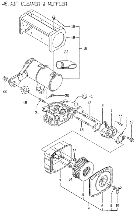 AIR CLEANER & MUFFLER (L40AE-S)