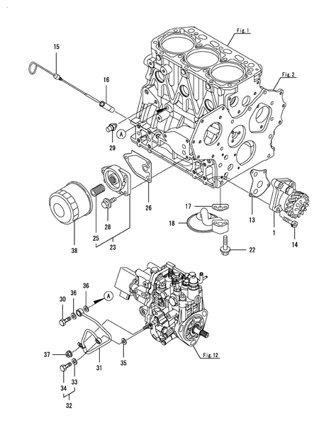 LUB. OIL SYSTEM (3TNV88F-EPTB1)