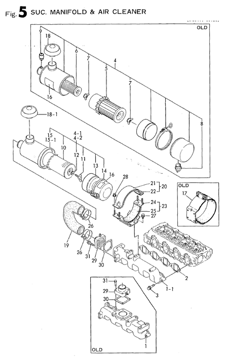 INTAKE MANIFOLD & AIR CLEANER (4TN82L-RTGS)