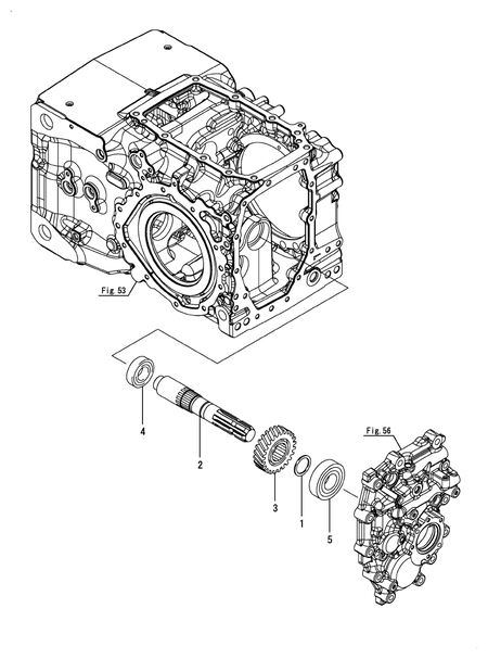 P.T.O. SHAFT (YT357AJ,Y(100001-) P.T.O. SHAFT (YT357AJ,Y(100001-)