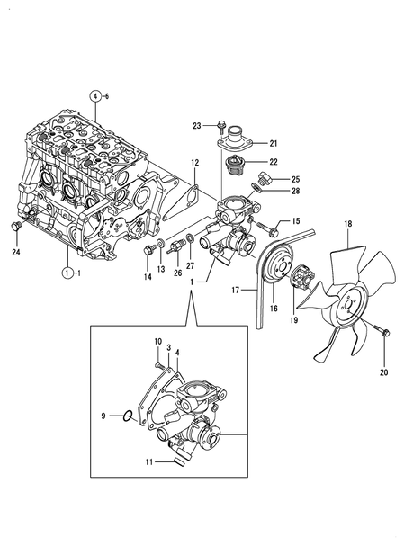 COOLING WATER SYSTEM (3TNM68-AMW)