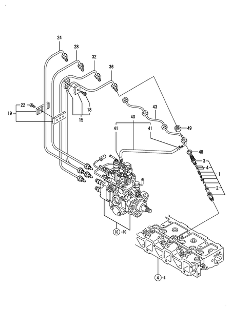 FUEL INJECTION VALVE (4TNE98-BQLS)