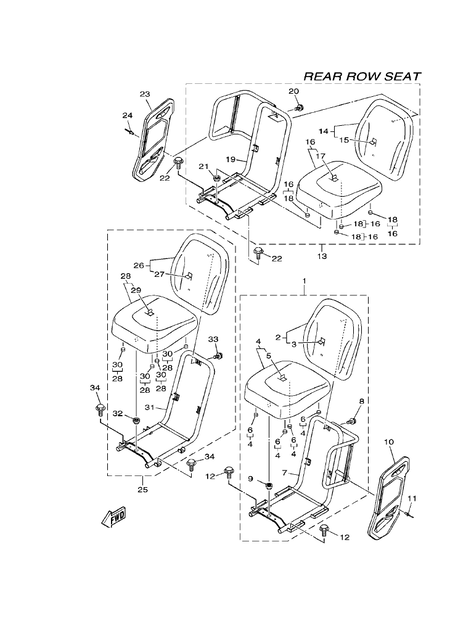 SEAT 3 (YU700G(2019US))