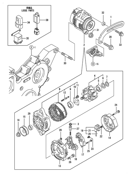 GENERATOR (3TNV84T-BGGE)