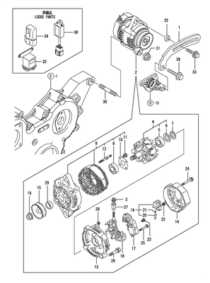 GENERATOR (3TNV84T-BGGE) GENERATOR (3TNV84T-BGGE)